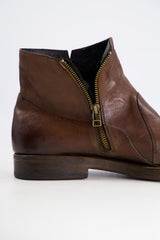 SLASHER Sturdy Brown Chelsea Shoes