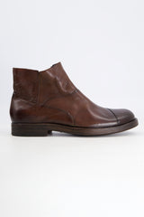 SLASHER Sturdy Brown Chelsea Shoes