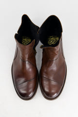 SLASHER Sturdy Brown Chelsea Shoes