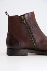 STARCO Gothic Brown Chelsea Shoes