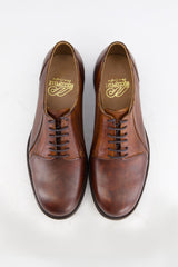 ASTRO Double Slit Derby Brown Shoes