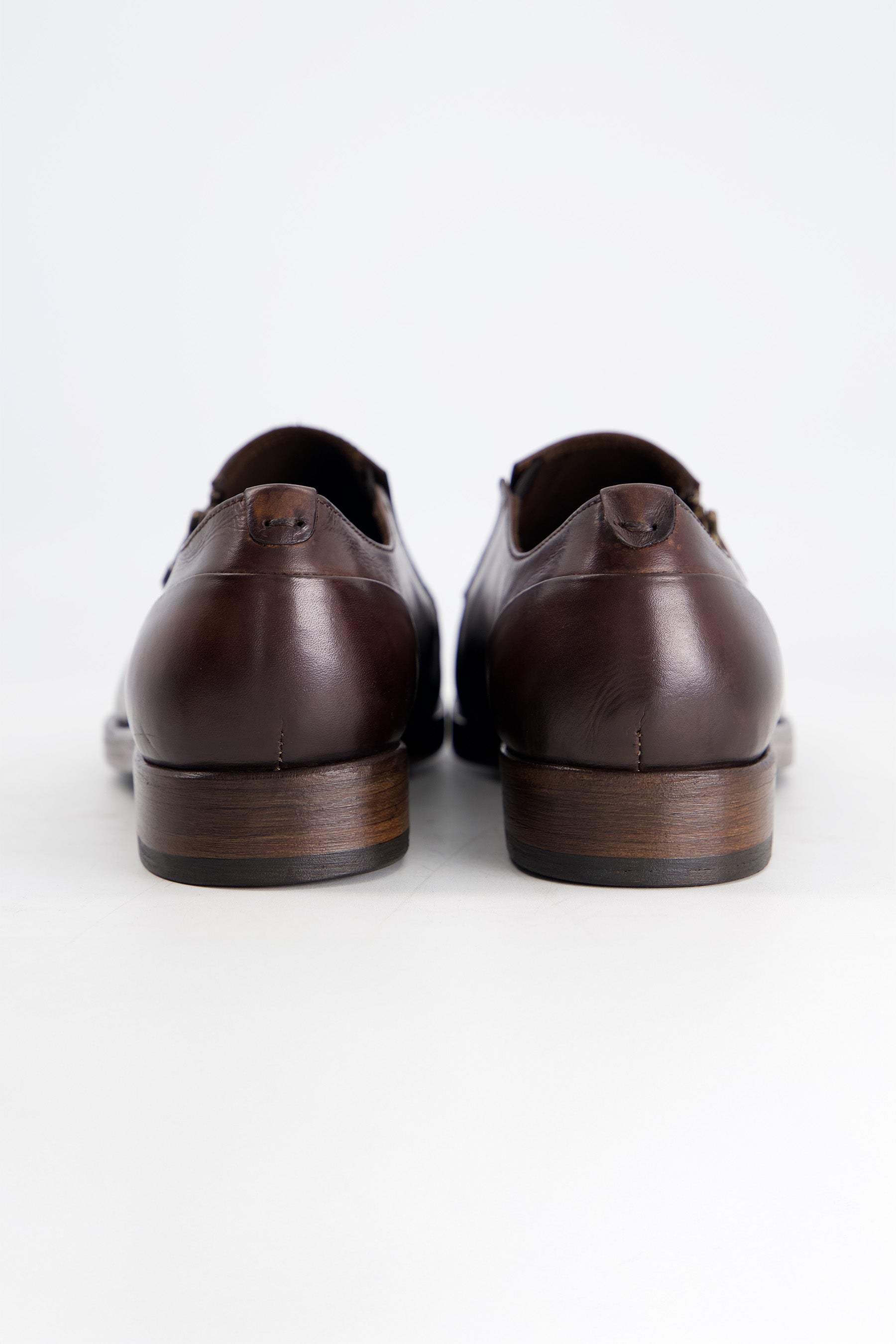 COSMO Short Zipper Dark Brown Shoes