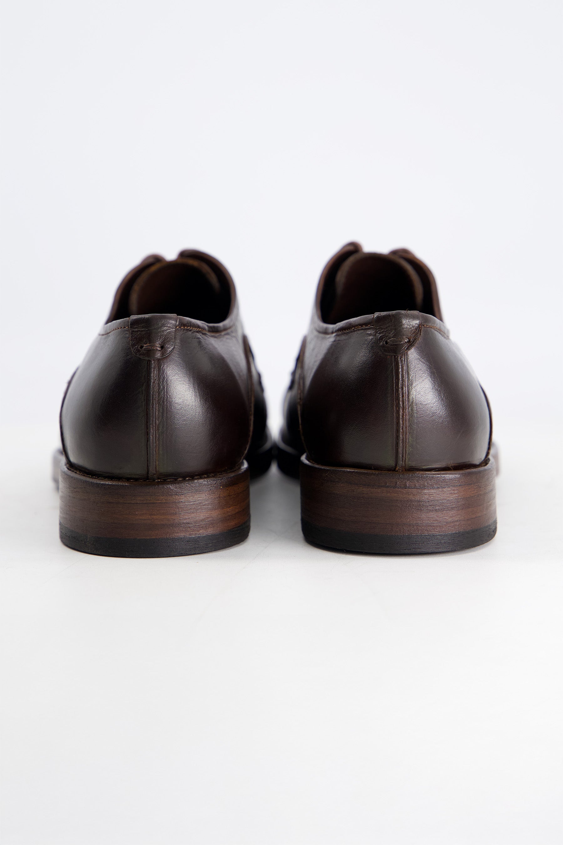 KRAFT-9 Rugged Derby Brown Shoes
