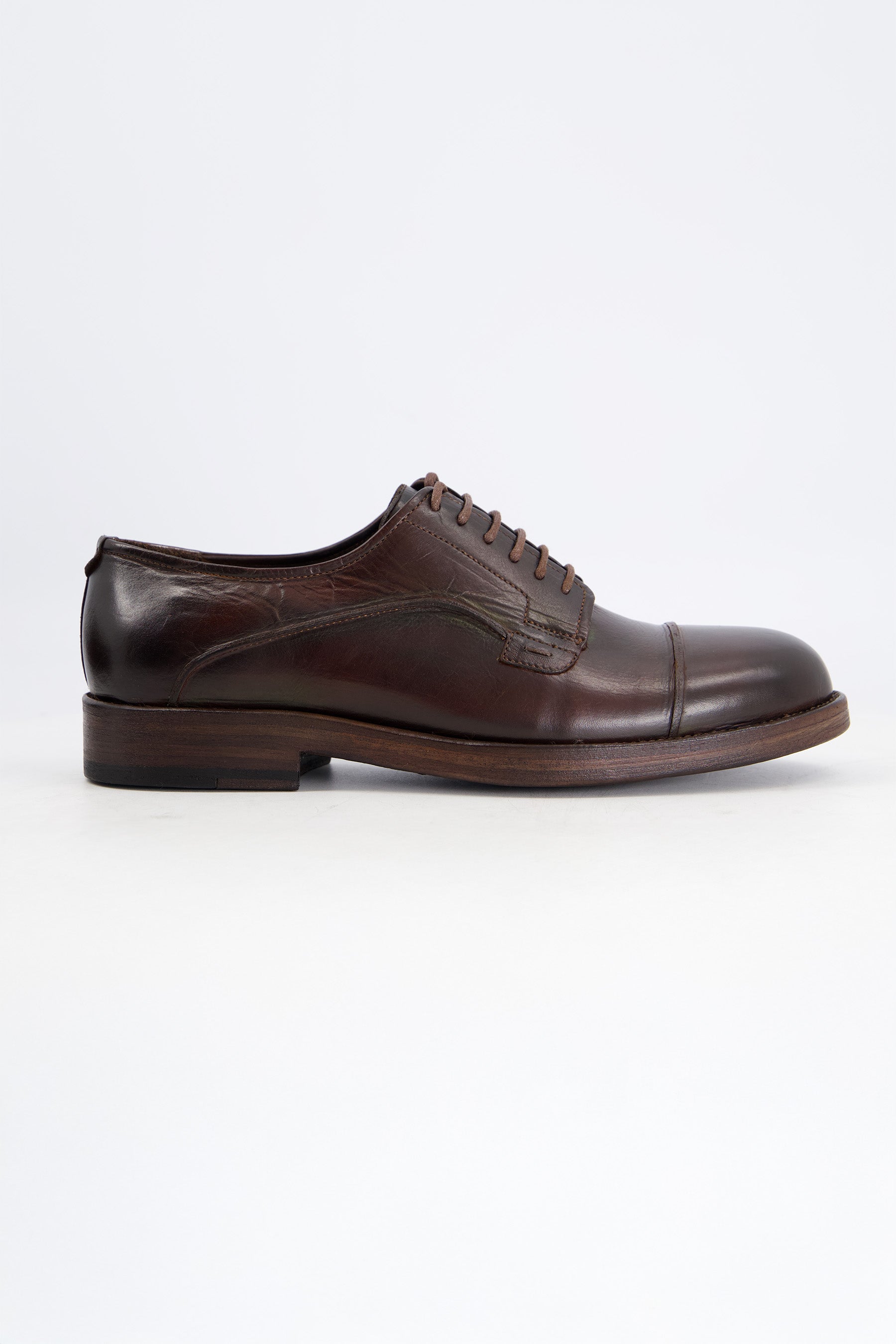 KRAFT-9 Rugged Derby Brown Shoes