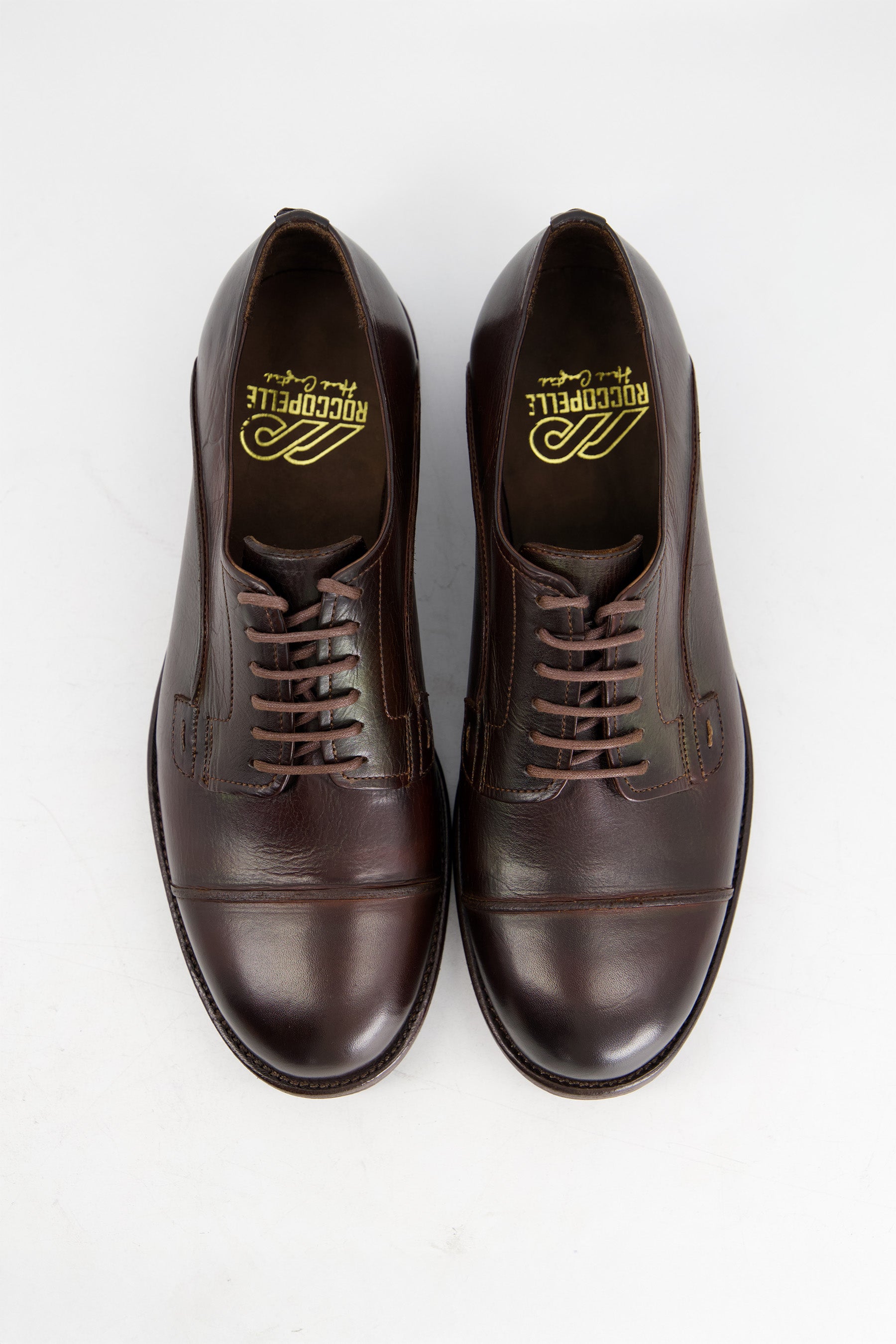 KRAFT-9 Rugged Derby Brown Shoes