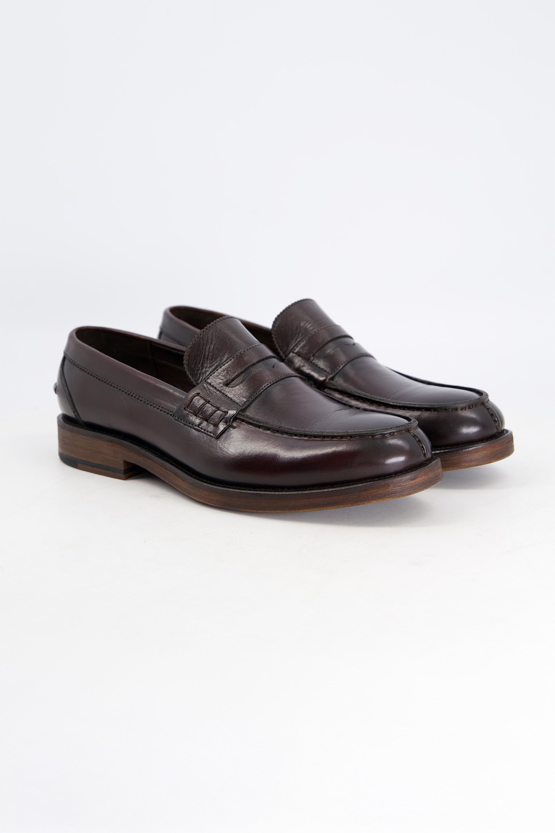 RAMBLE Robust Penny Loafer Brown Shoes