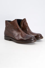 SLASHER Sturdy Brown Chelsea Shoes