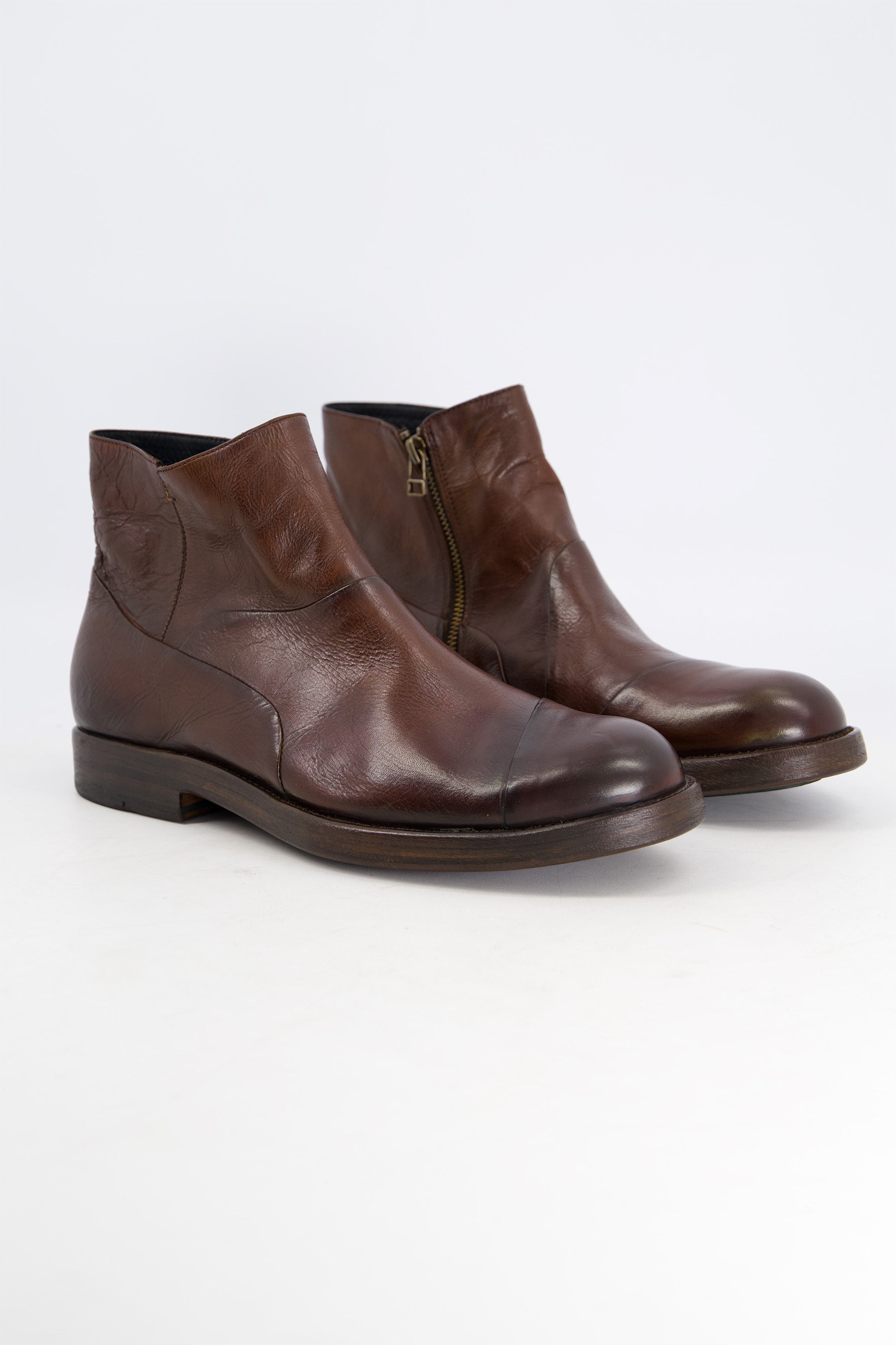 SLASHER Sturdy Brown Chelsea Shoes