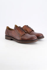 ASTRO Double Slit Derby Brown Shoes