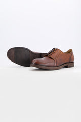 ASTRO Double Slit Derby Brown Shoes