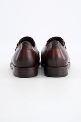 COSMO Short Zipper Brown Shoes